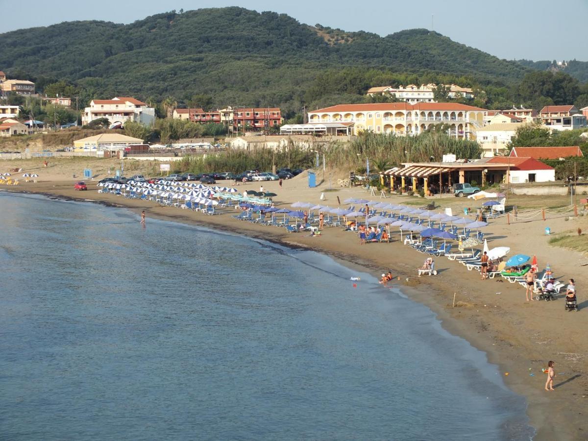 Theodora Apartments Agios Stefanos Corfu アギオス・ステファノス エクステリア 写真